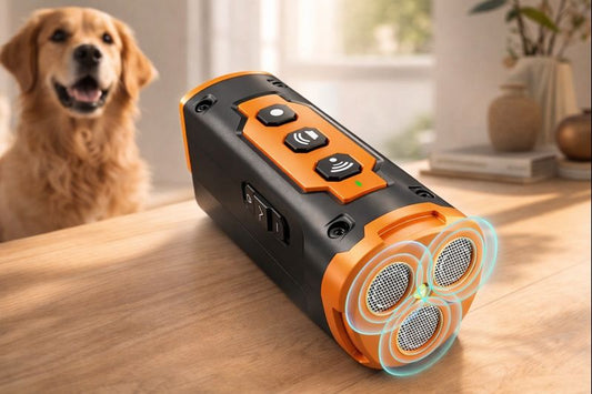Ultrasonic Bark Control Device for Dogs & Cats – Painless & Silent Sound Technology