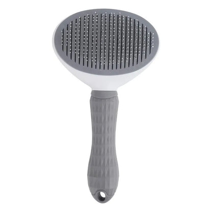 Self-Cleaning Pet Hair Remover Brush – Dog & Cat Grooming Comb, Dematting & Fur Removal Tool