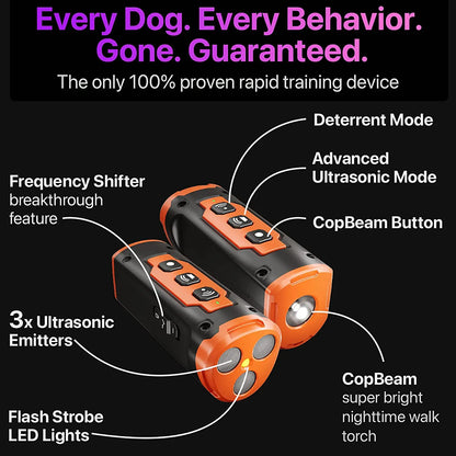 Ultrasonic Bark Control Device for Dogs & Cats – Painless & Silent Sound Technology