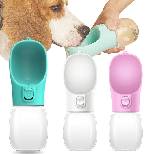 Portable Dog Water Bottle – Leakproof Outdoor Drinking Bottle for Small & Large Dogs and Cats