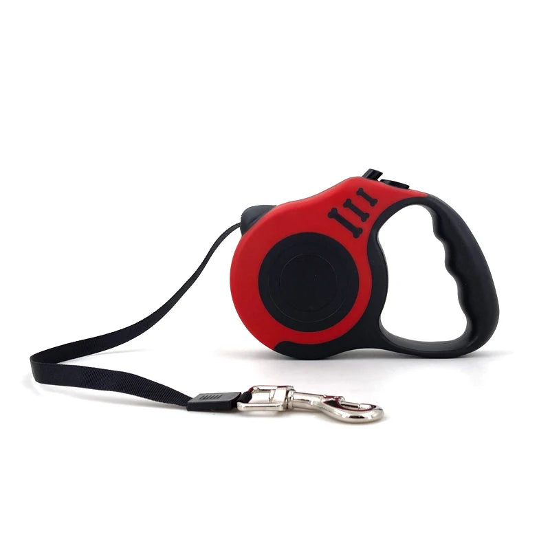 3M / 5M Retractable Dog Leash – Automatic Flexible Traction Rope for Small & Medium Dogs