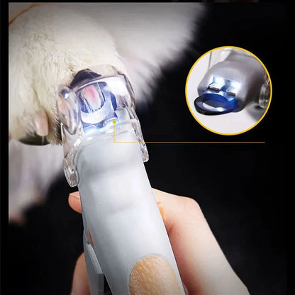 Pet Nail Clipper Scissors With LED Light