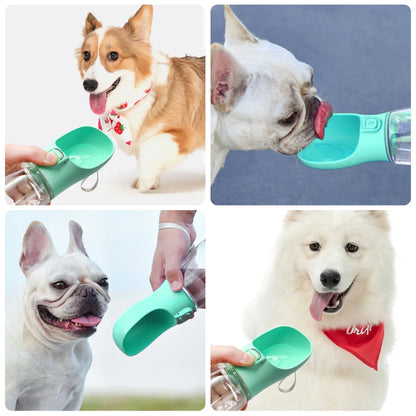 Portable Dog Water Bottle – Leakproof Outdoor Drinking Bottle for Small & Large Dogs and Cats