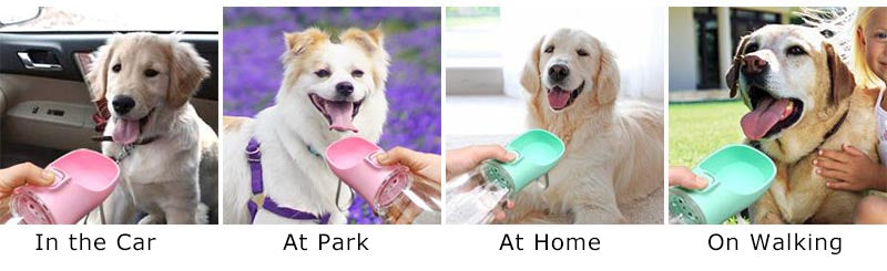 Portable Dog Water Bottle – Leakproof Outdoor Drinking Bottle for Small & Large Dogs and Cats