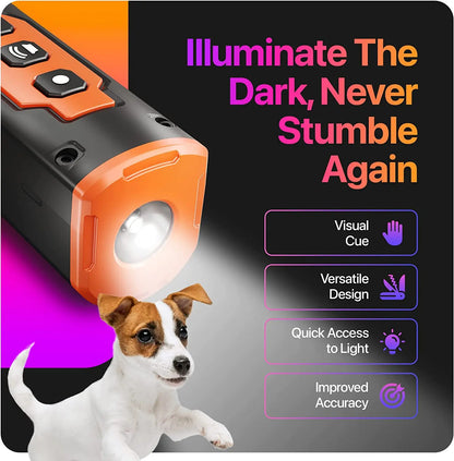 Ultrasonic Bark Control Device for Dogs & Cats – Painless & Silent Sound Technology